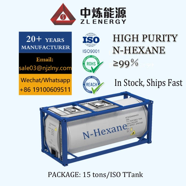 China N - Penghantaran Tangki Pelarut Hexane